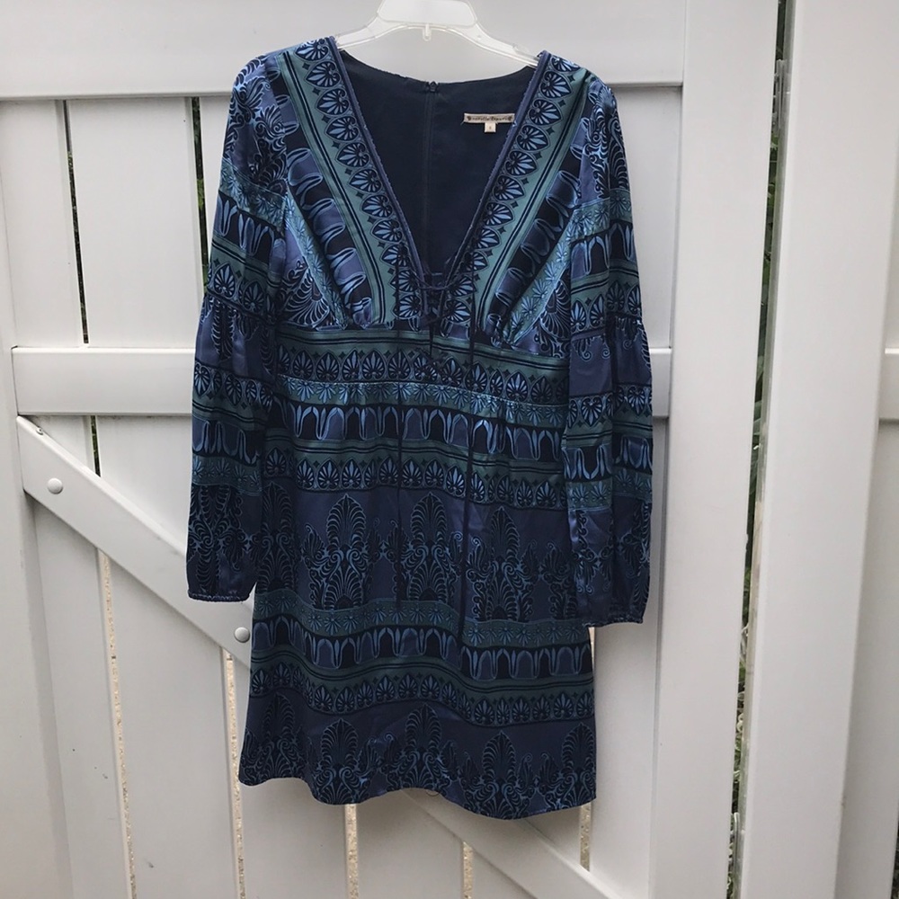 beautifully lined silk dress